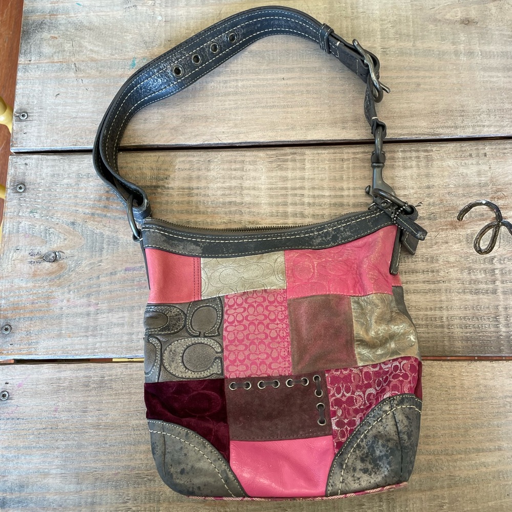 Coach Patchwork Bag - image 1